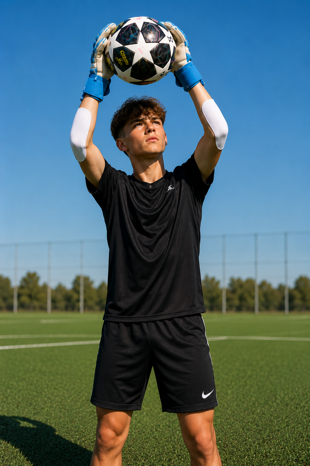 Sportstape for fotball på kunstgress